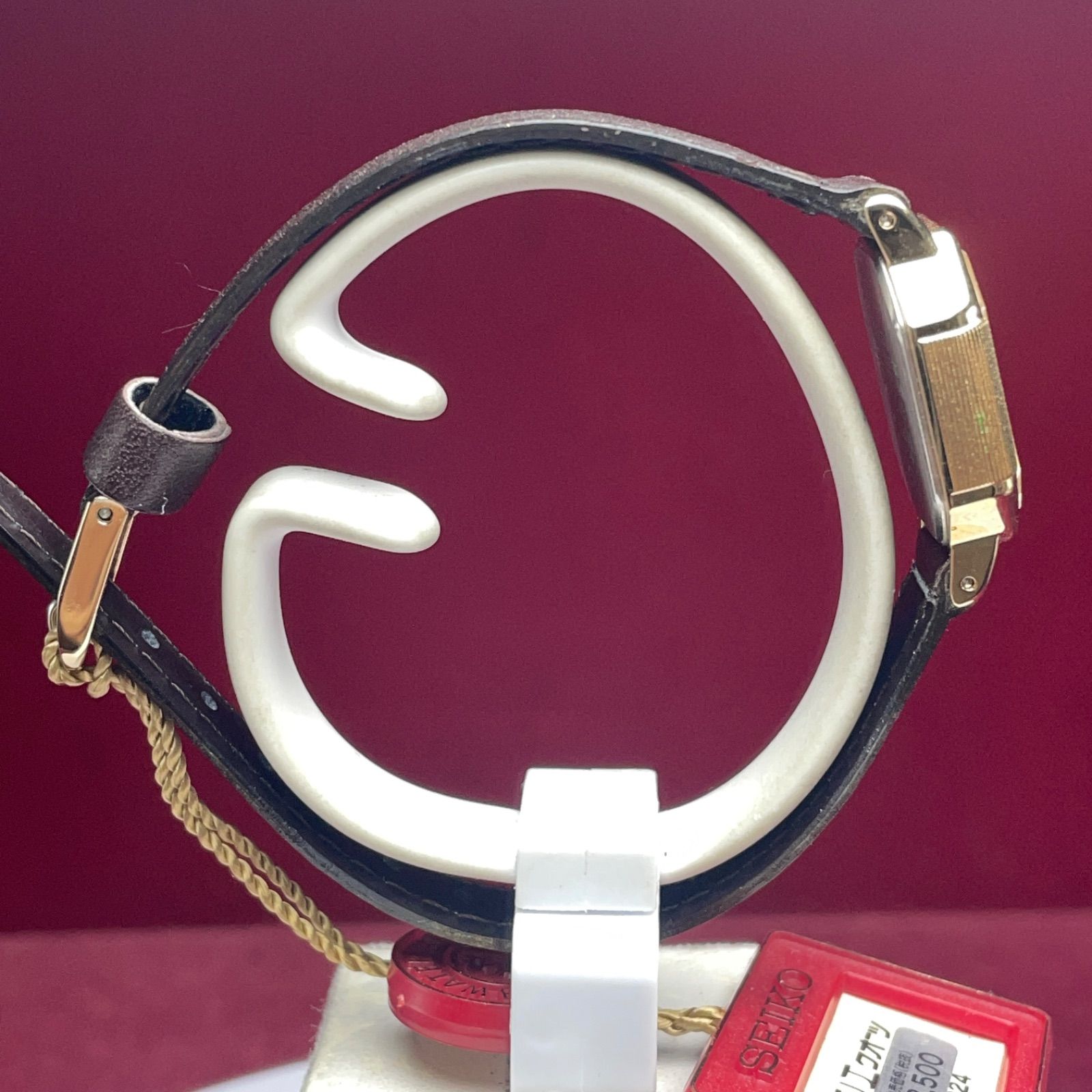 高級 未使用 SEIKO SOCIE クォーツ 電池交換済 日本製 1984年製