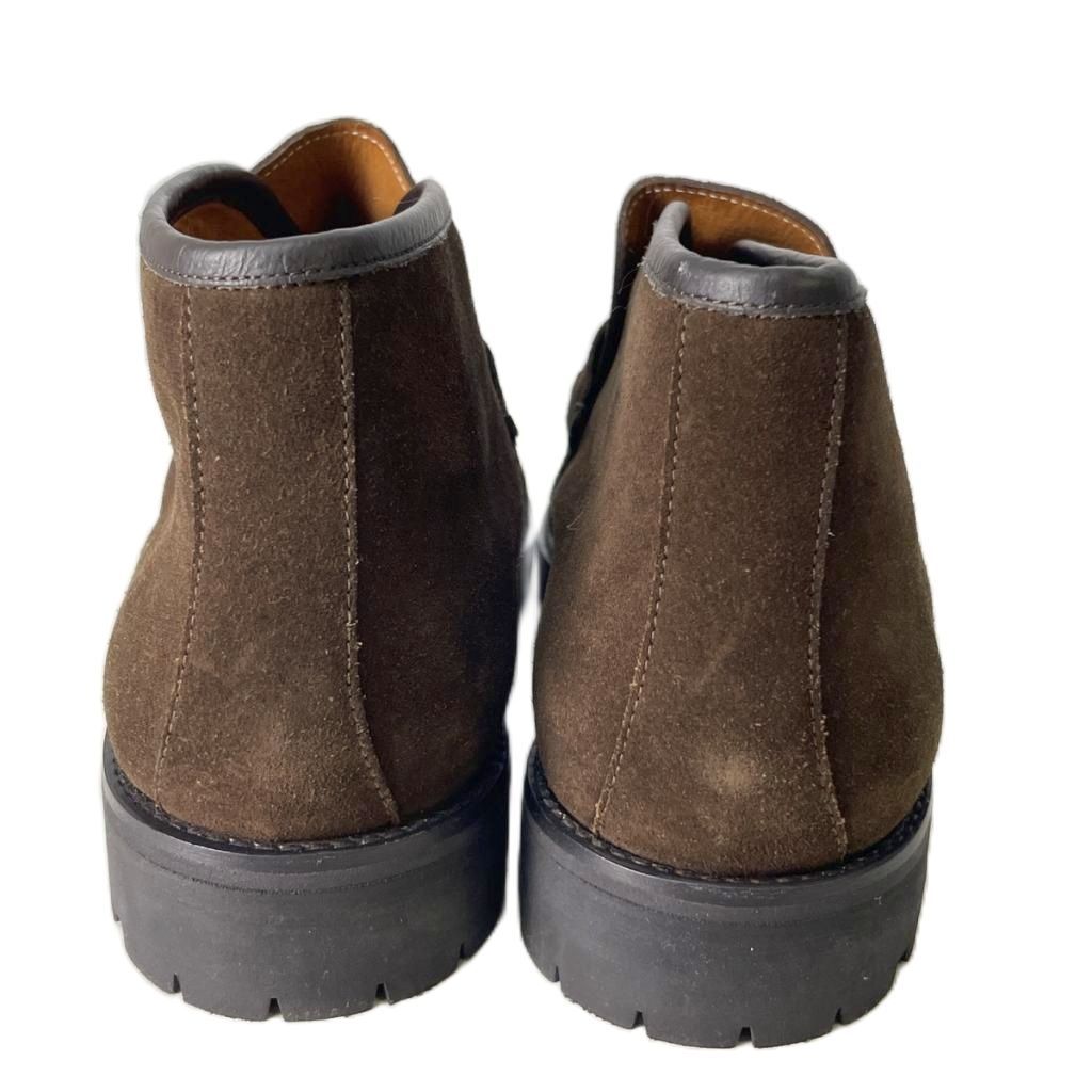 グッチ GUCCI ホースビット チャッカブーツ ショートブーツ スエード