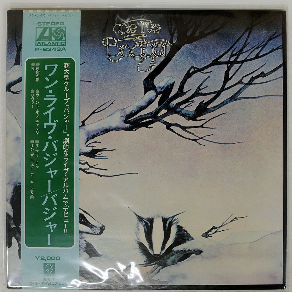 盤 BADGER ONE LIVE P 8343 A LP