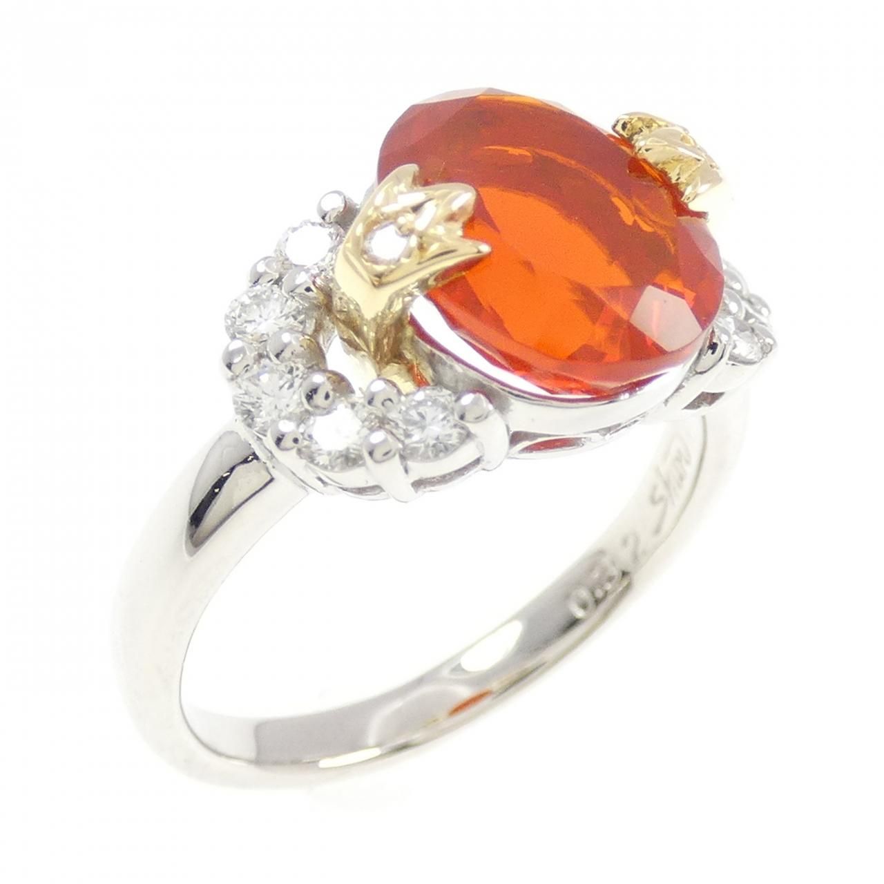 タムラシュンイチ オパール リング 2 00 CT