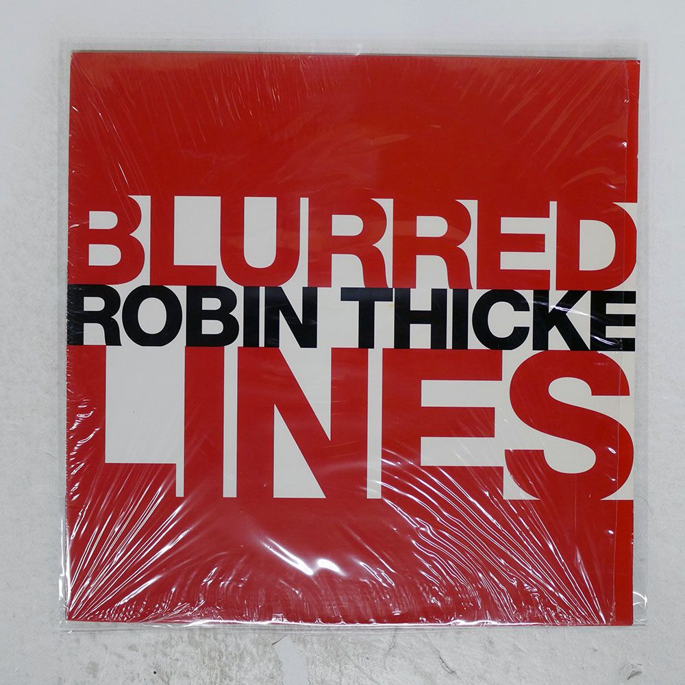 ヨーロッパ盤 ROBIN THICKE BLURRED LINES STAR TRAK LLC 3755893 12