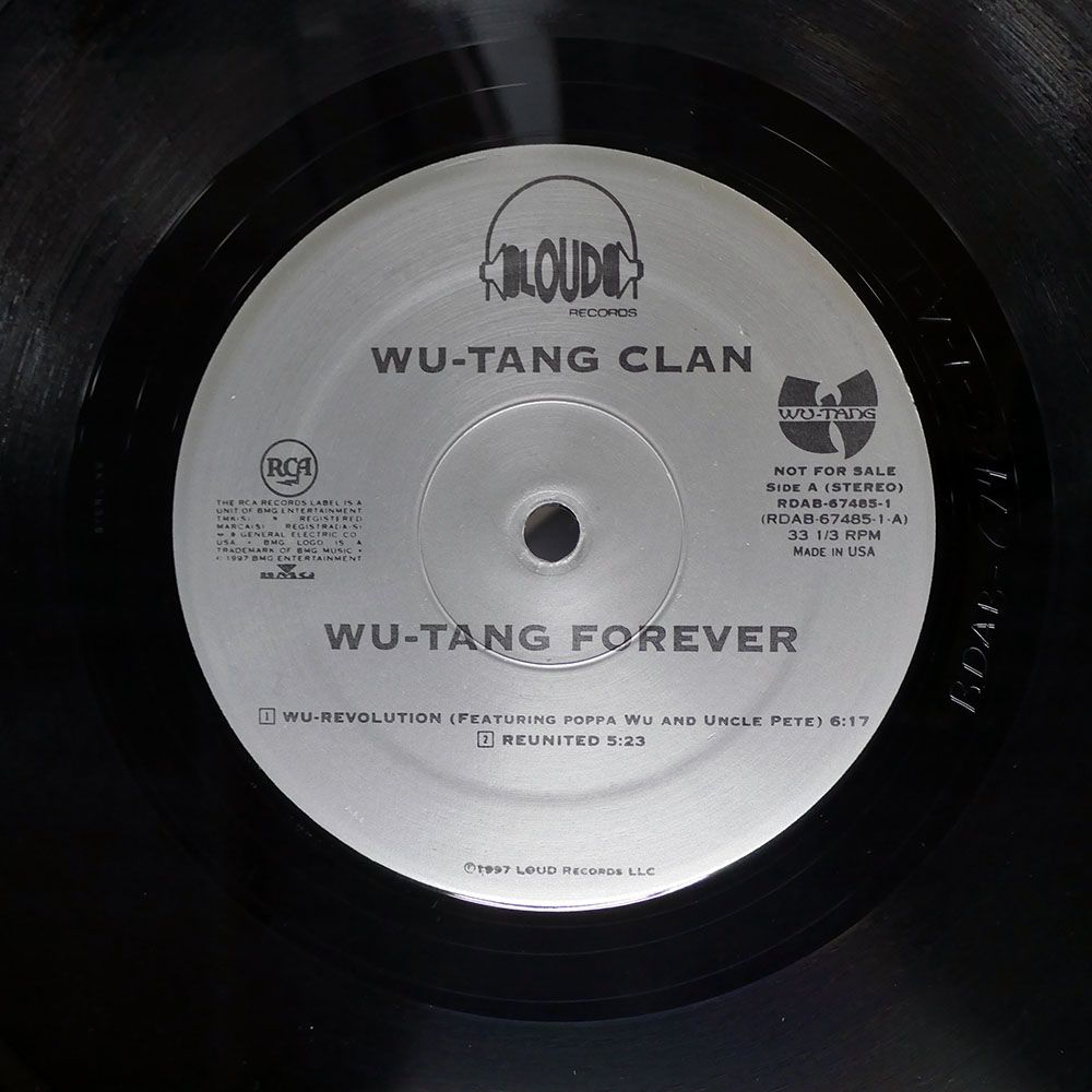 見本盤 US盤 WU-TANG CLAN FOREVER LOUD LP