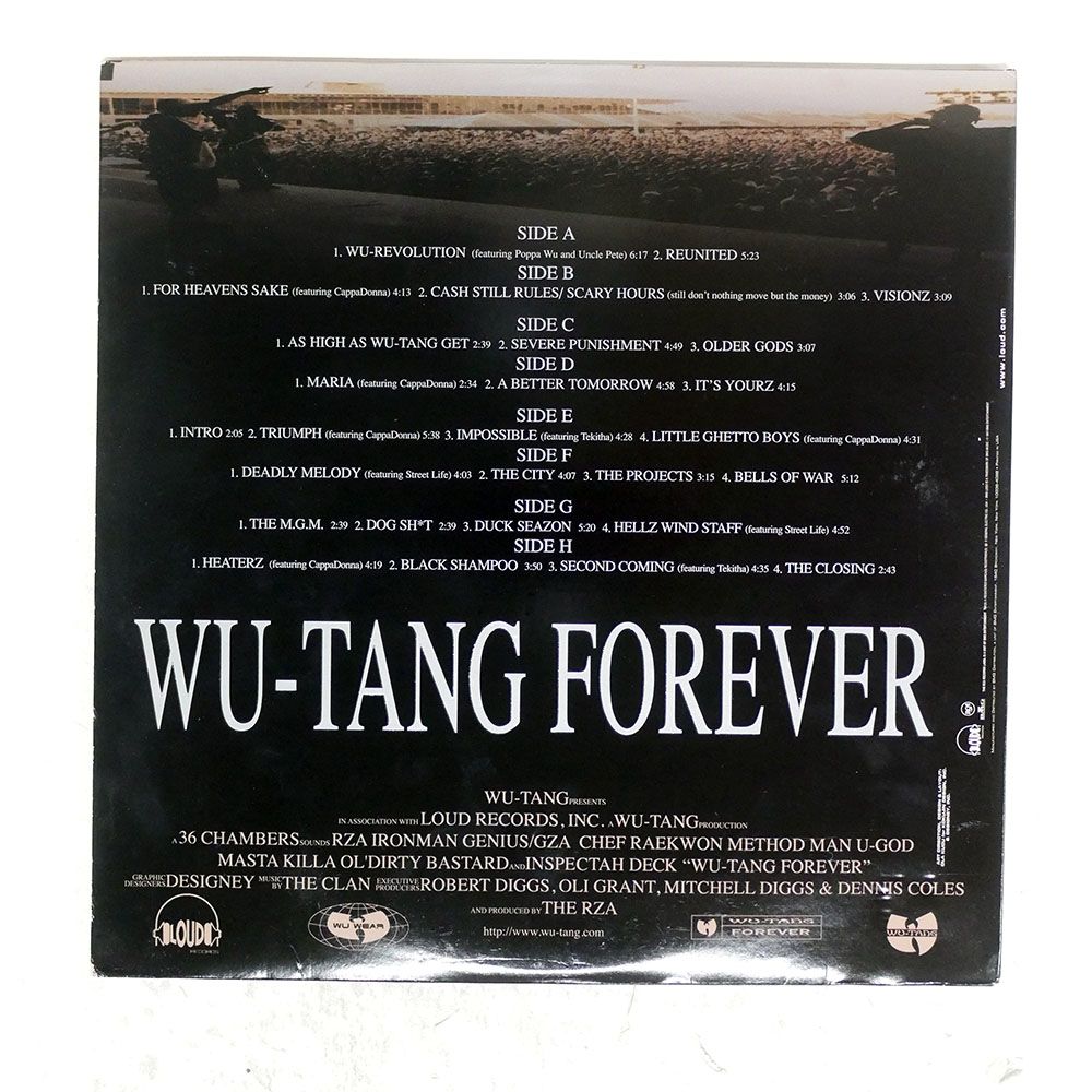 見本盤 US盤 WU TANG CLAN FOREVER LOUD LP