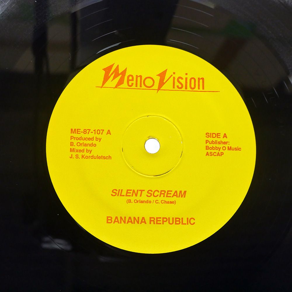 US盤 BOBBY O SILENT SCREAM MENO VISION ME 87107 12