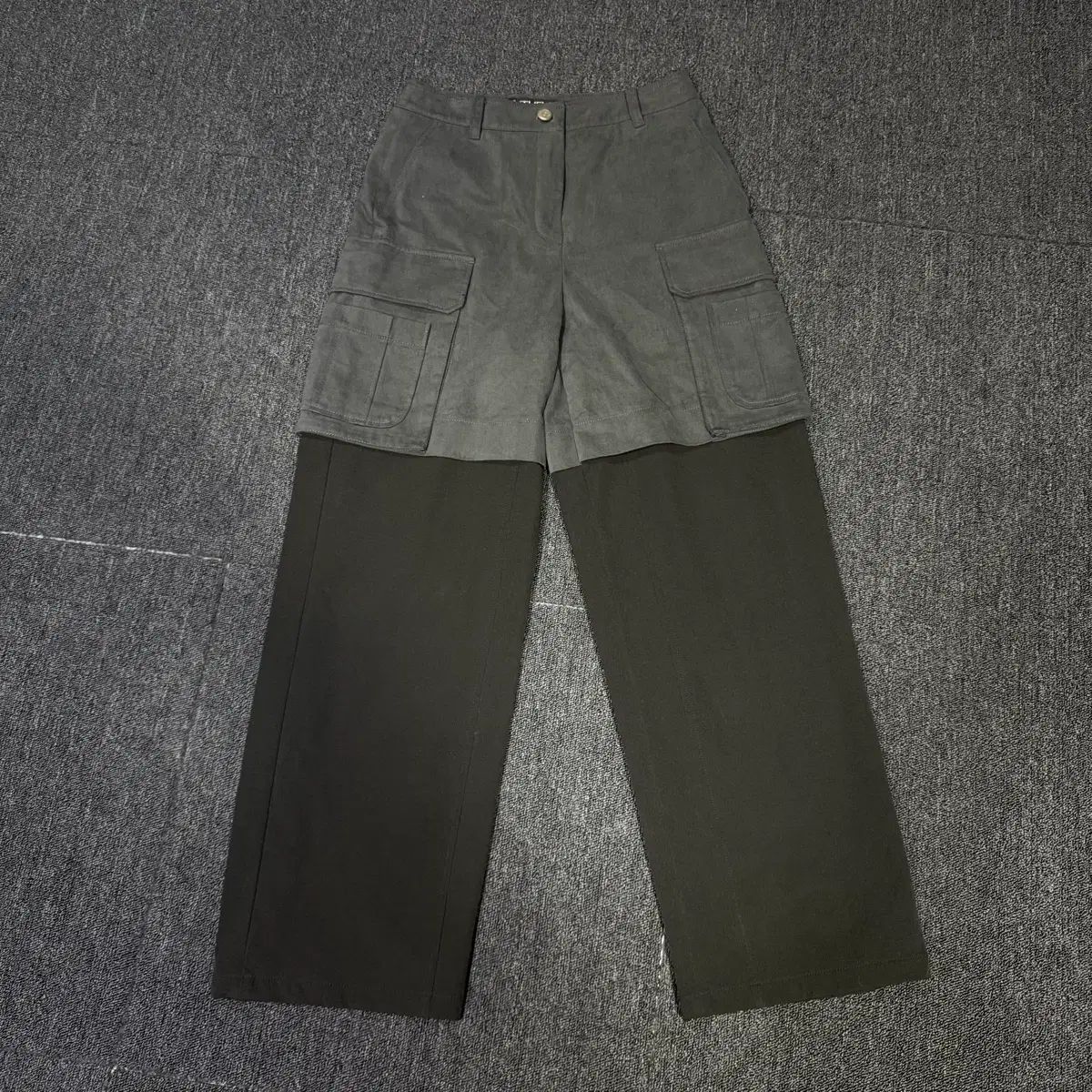 YUTHENTIC 유센틱 ポケット レイヤード ユーティリティ パンツ