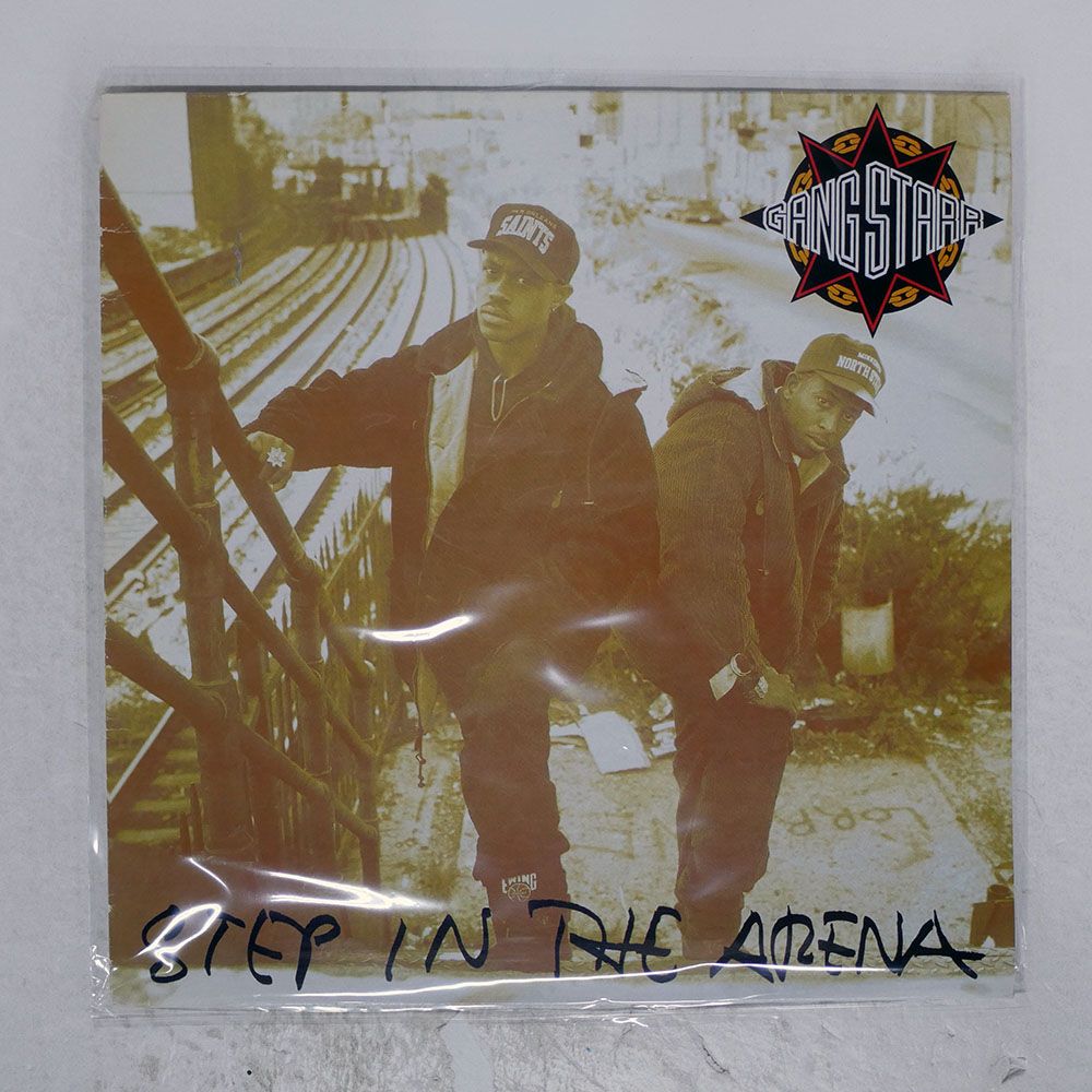 ヨーロッパ盤 GANG STARR STEP IN THE ARENA LP