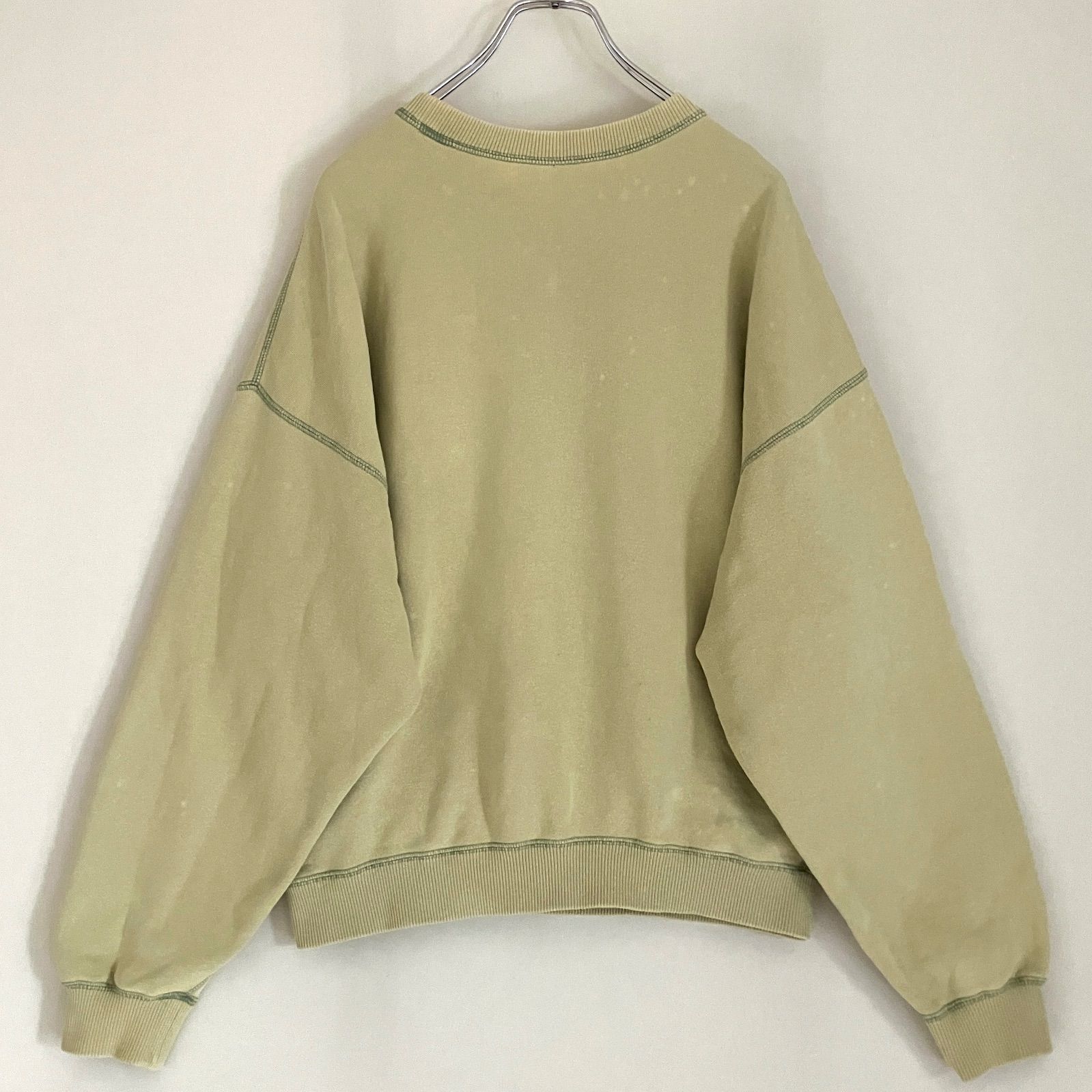 パパス/90s OLD Papas MANIERE DE HEMING☆レタードクルーネック 