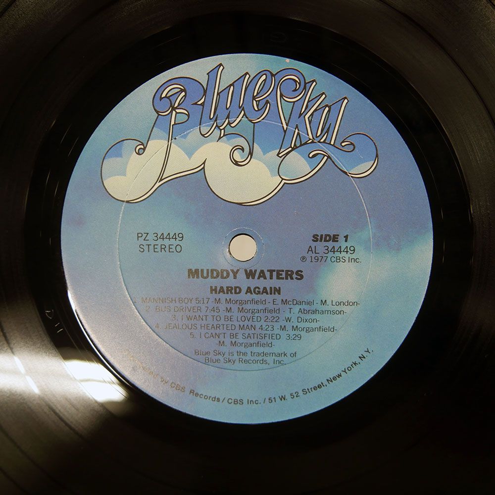 US盤 MUDDY WATERS/HARD AGAIN/BLUE SKY PZ34449 LP - メルカリ