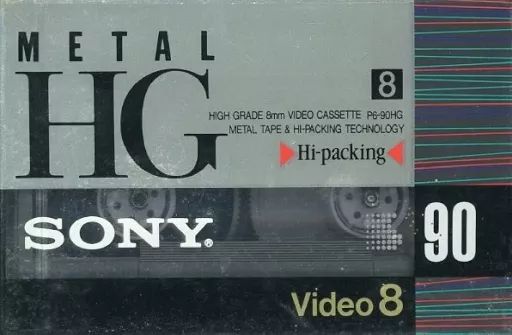 中古】VHSテープ ソニー 8mmビデオカセットテープ METAL HG 90分 [P6