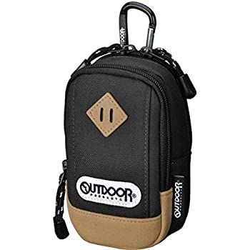 OUTDOOR PRODUCTS (アウトドアプロダクツ) デジタルカメラケース アウトドア カメラポーチ01 ブラック ODCP01BK