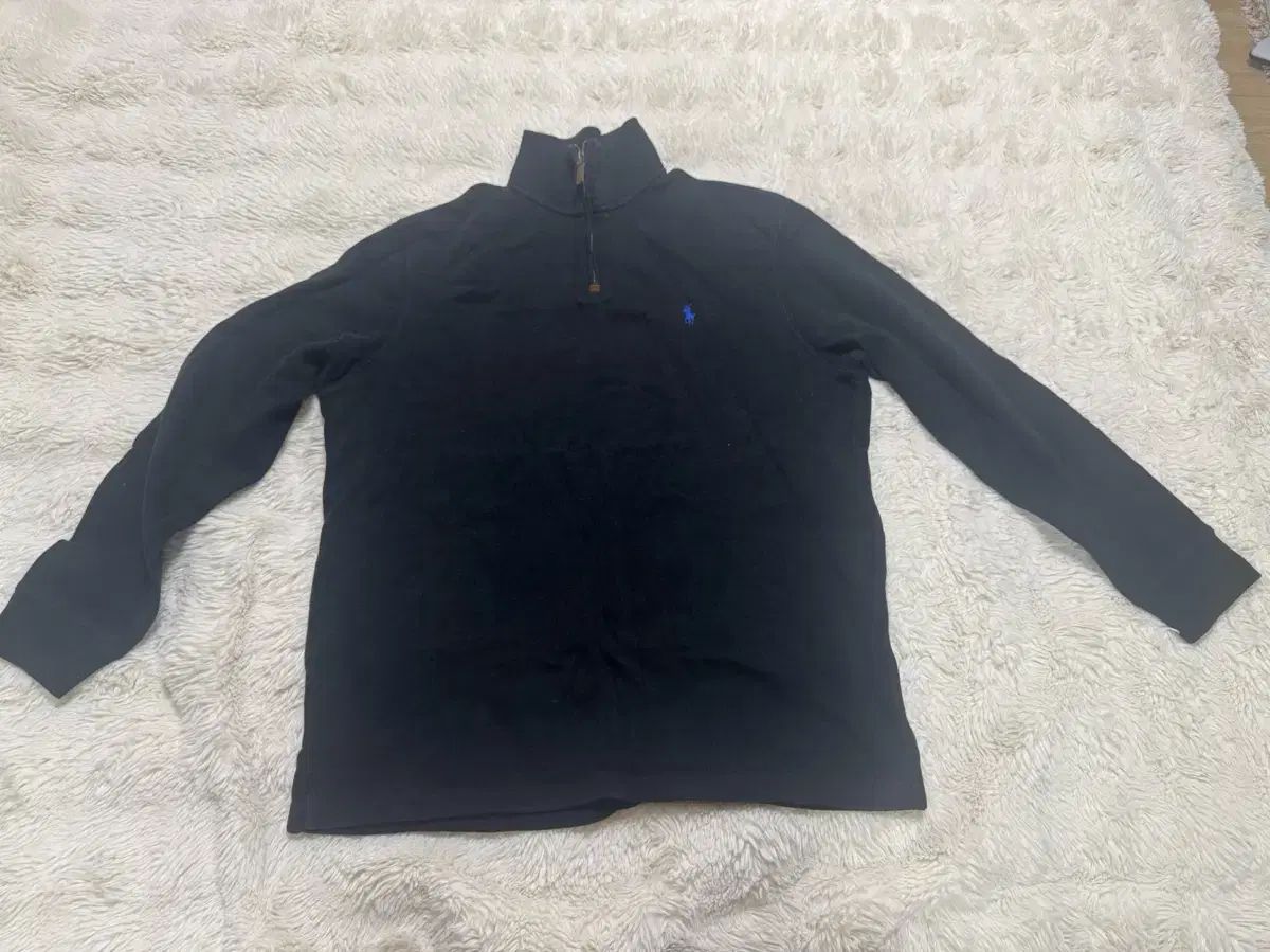 POLO RALPH LAUREN ポロラルフローレン ブラック 黒 ハーフネック長袖Tシャツ