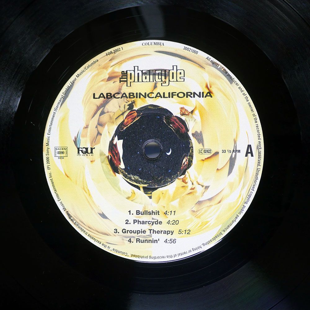 ドイツ盤 PHARCYDE/LABCABINCALIFORNIA/FOUR MUSIC FOR30021 LP - メルカリ