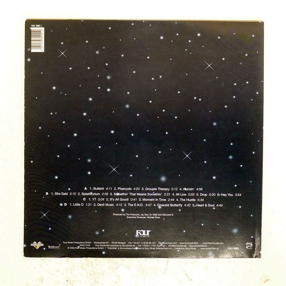ドイツ盤 PHARCYDE/LABCABINCALIFORNIA/FOUR MUSIC FOR30021 LP - メルカリ