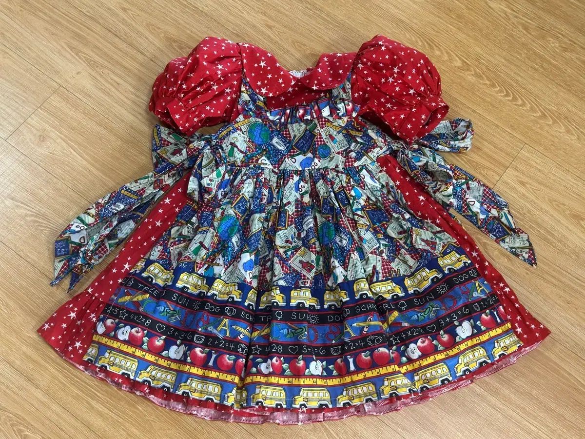 赤ちゃん ハンドメイド ドレス キングダム スリス マーク ONE PIECE 100 110