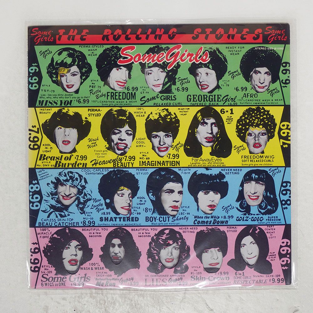 The Rolling Stones Some girls レコード レア！ 国内盤 ROLLING STONES/SOME GIRLS/ROLLING STONES ESS81050 LP - メルカリ