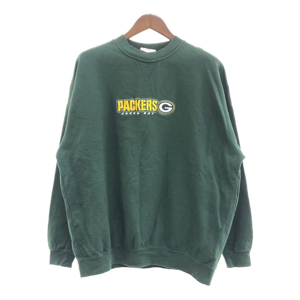 NFL グリーンベイ・パッカーズ スウェット 00年代 NFL グリーンベイ・パッカーズ スウェット プロチーム 前V