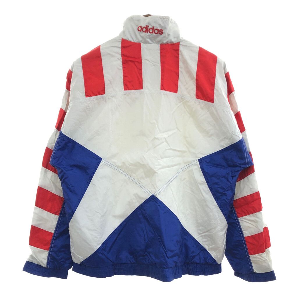 80年代 adidas アディダス ナイロンジャケット スポーツ ホワイト