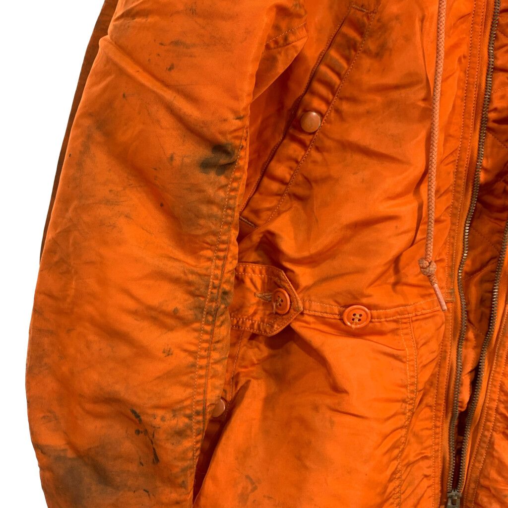  60年代 米軍実物 U S CWU 1 P フライトスーツ ヴィンテージ ミリタリー オレンジ メンズ MEDIUM REGULAR 古着 8044 その他 メンズ
