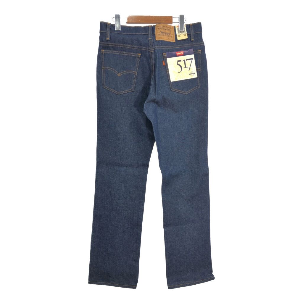 90年代 Levi s リーバイス 517 デニムパンツ オレンジタブ ブルー メンズ W 32 L 古着 T 7750