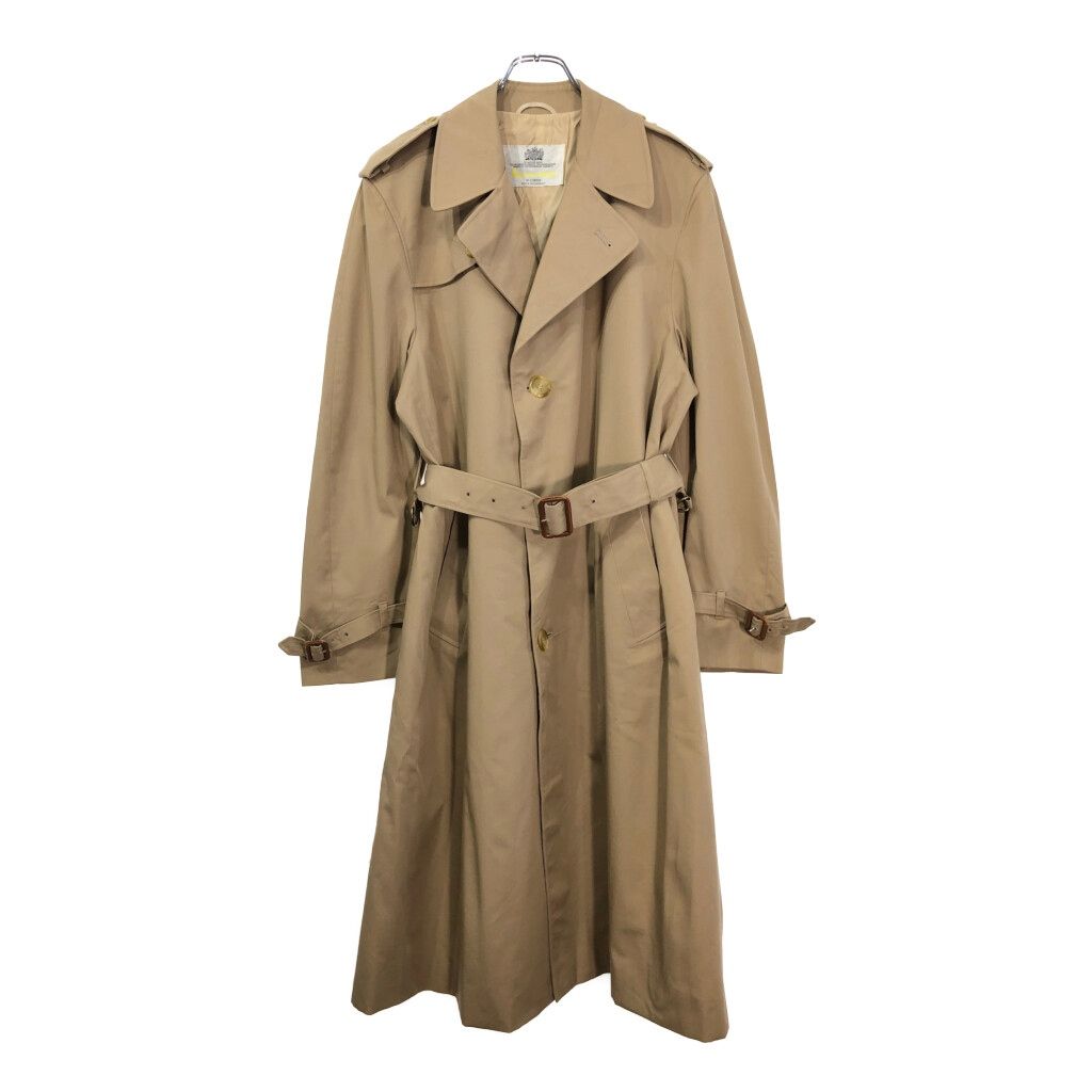 80年代 カナダ製 Aquascutum アクアスキュータム トレンチコート