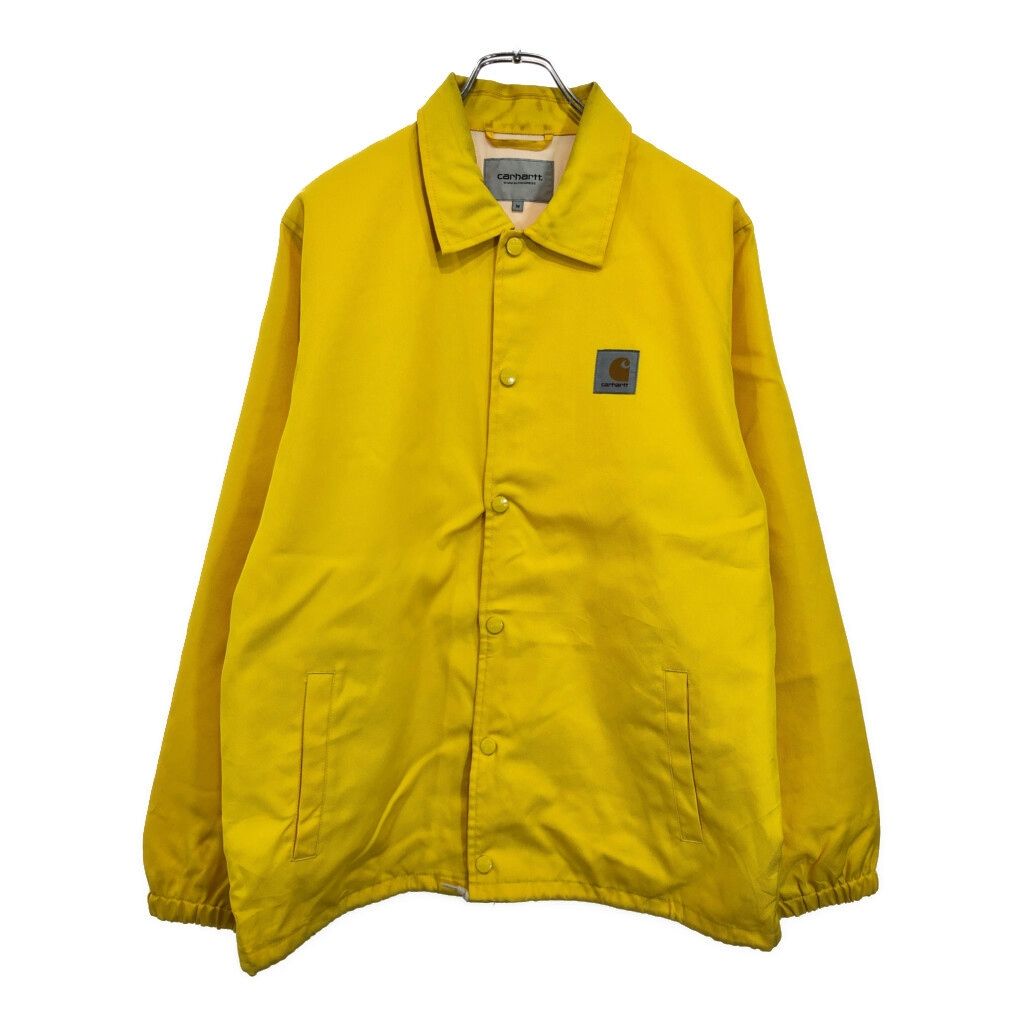 Carhartt カーハート WORK IN PROGRESS ジャケット イエロー(メンズ M)中古 古着 U8930 Carhartt カーハート WORK IN PROGRESS ジャケット イエロー(メンズ M