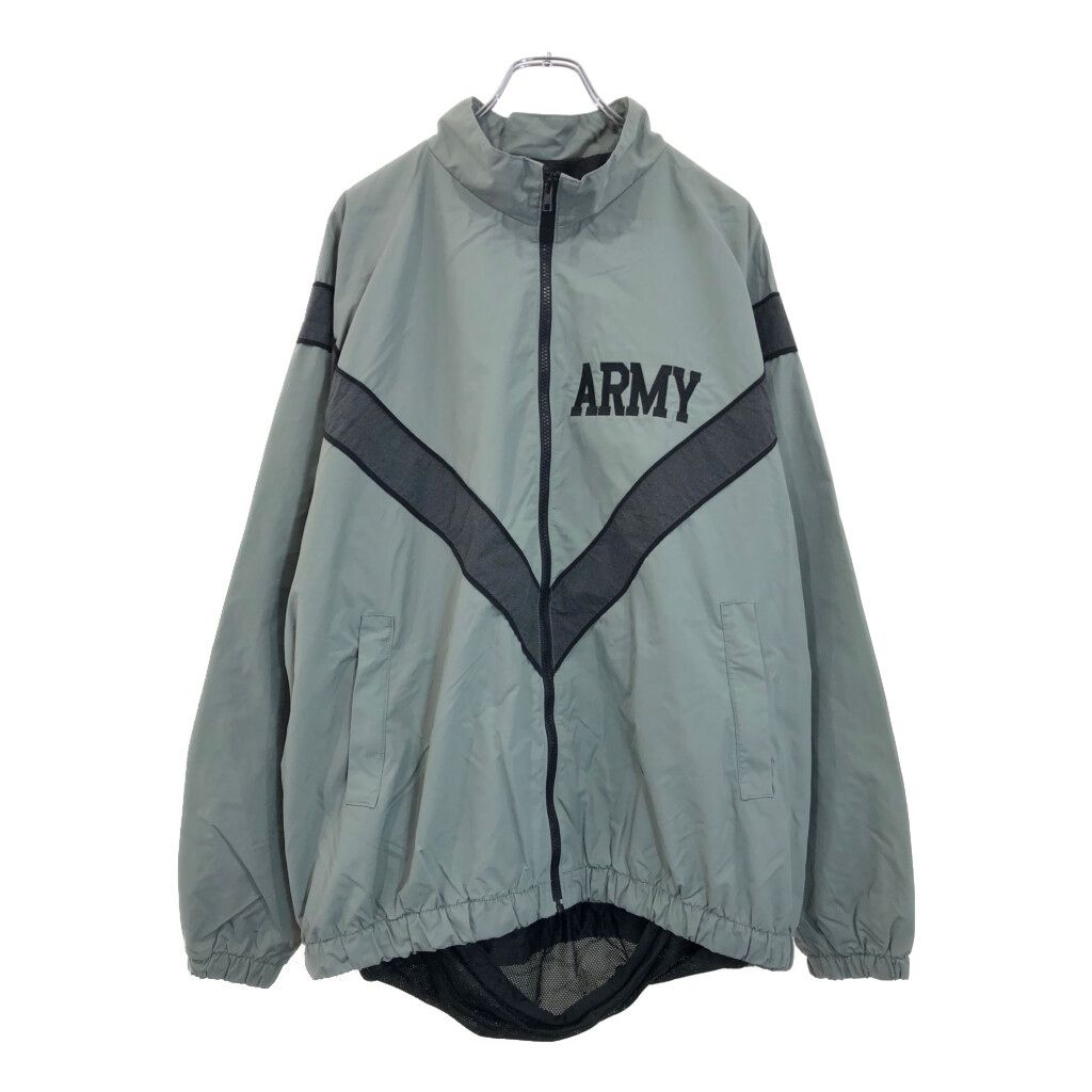 US ARMY トレーニングジャケット LARGE-LONG IPFU USA製 米軍実物 U.S.ARMY IPFU トレーニングジャケット ミリタリー