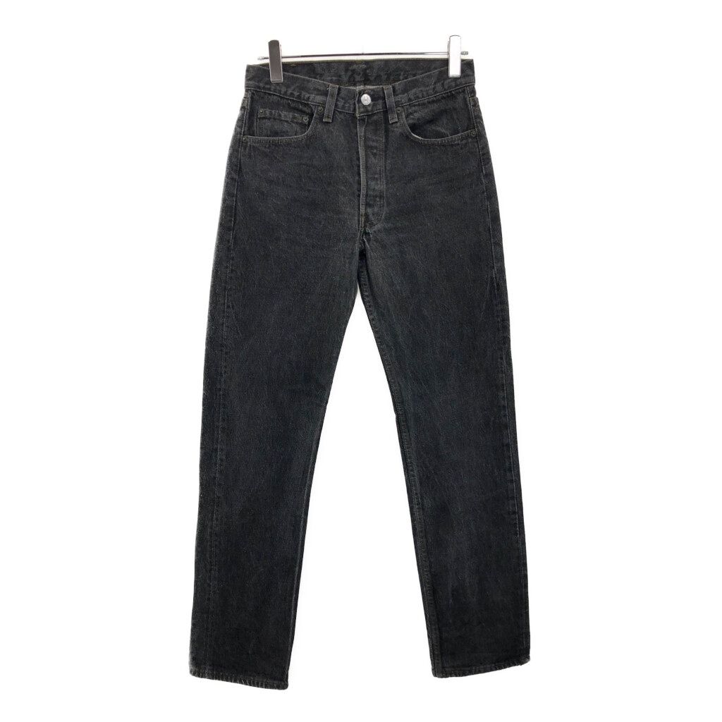 90年代 Levi s リーバイス 501 デニムパンツ ブラック メンズ W 31 L 34 古着 V 0358