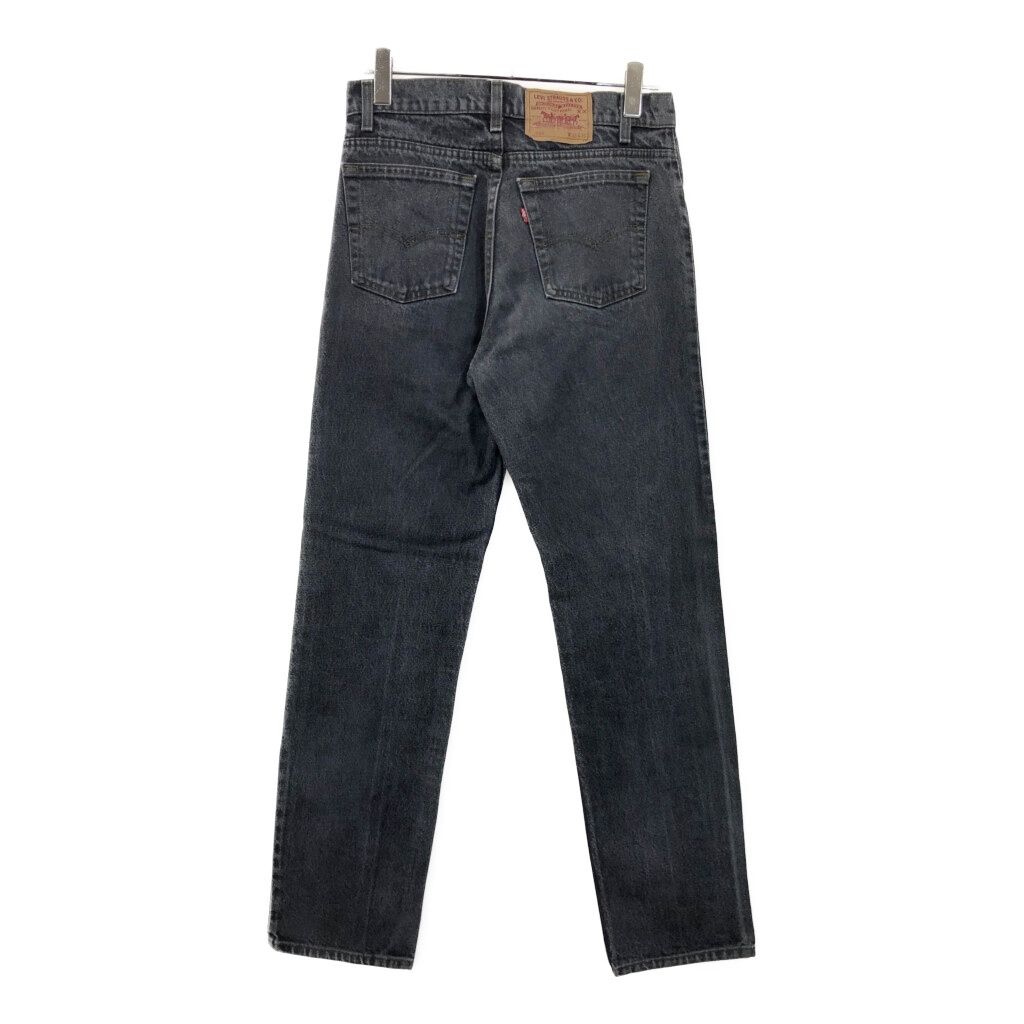 80年代 Levi s リーバイス 509 デニムパンツ ブラック メンズ W 32 L 34 古着 V 0359