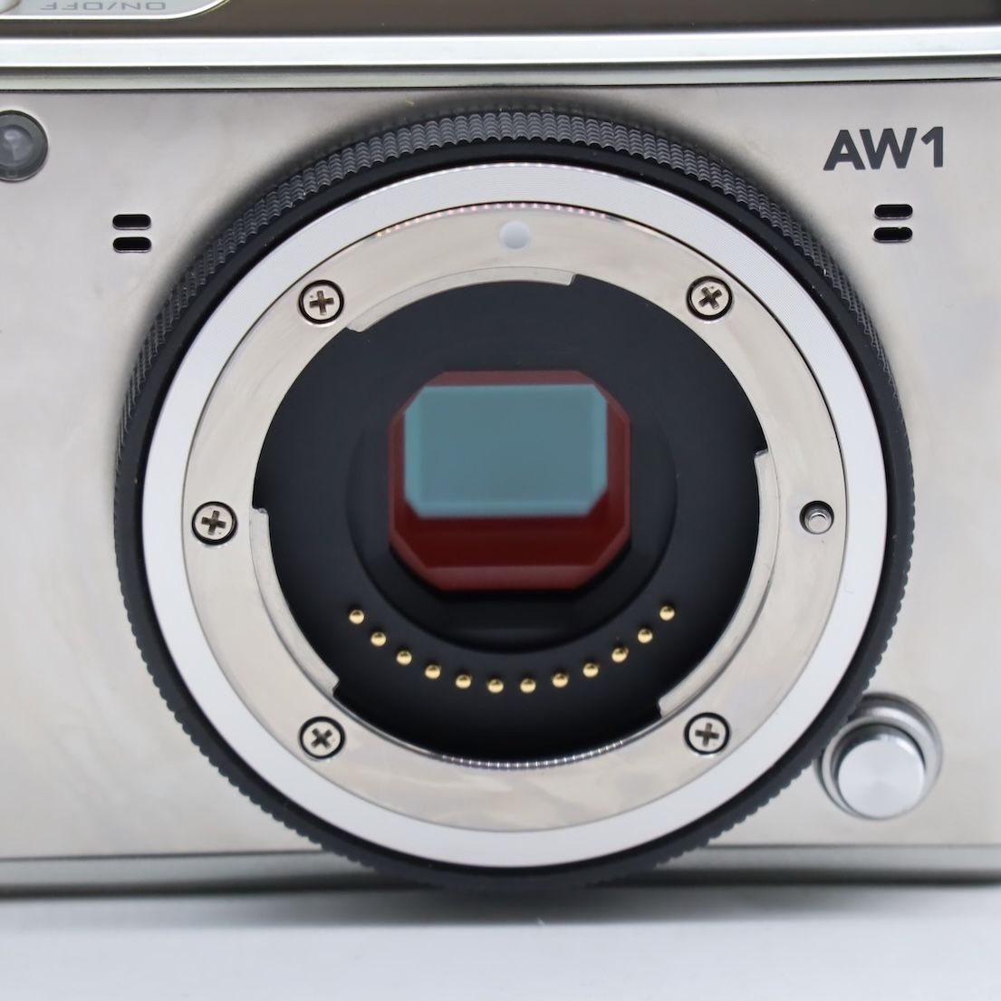  Nikon 1 ニコン AW シルバー ミラーレス一眼 デジタルカメラ