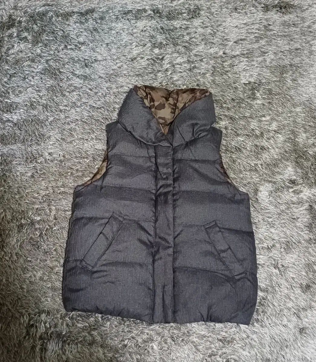 44 55 2 BAYFLOW リバーシブル ダウン ベスト レディース