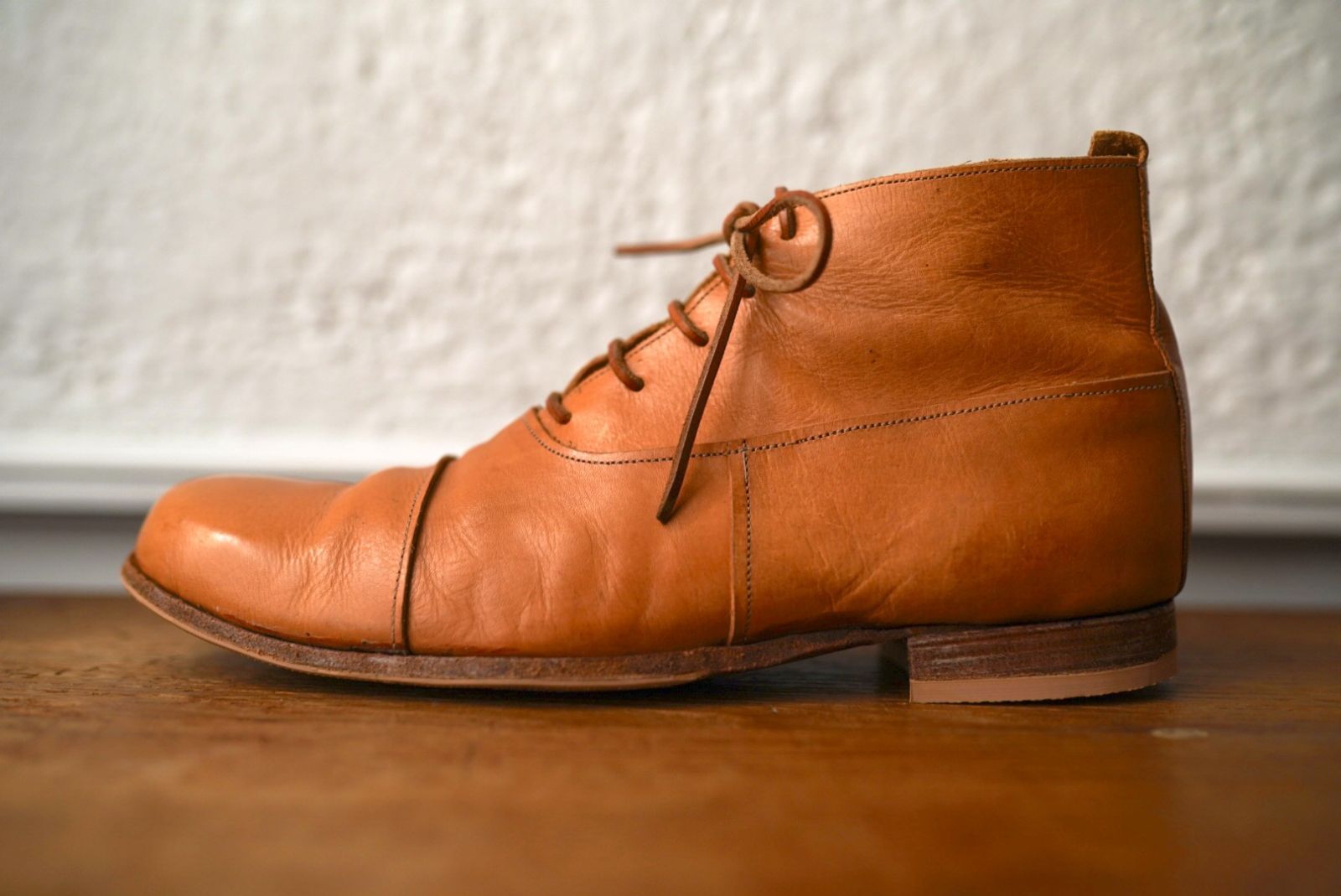 PH7 バルモラルブーツ レースアップレザーブーツ / Paul Harnden