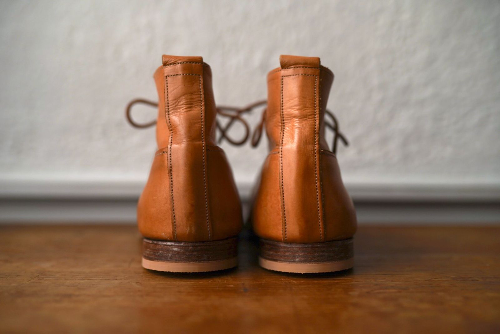 PH7 バルモラルブーツ レースアップレザーブーツ / Paul Harnden