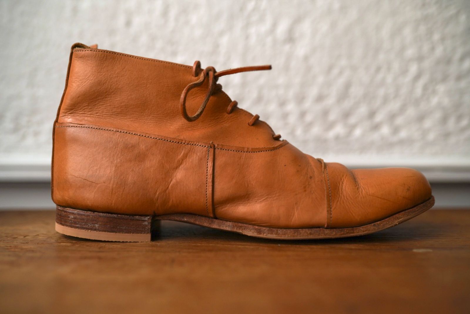 PH7 バルモラルブーツ レースアップレザーブーツ / Paul Harnden