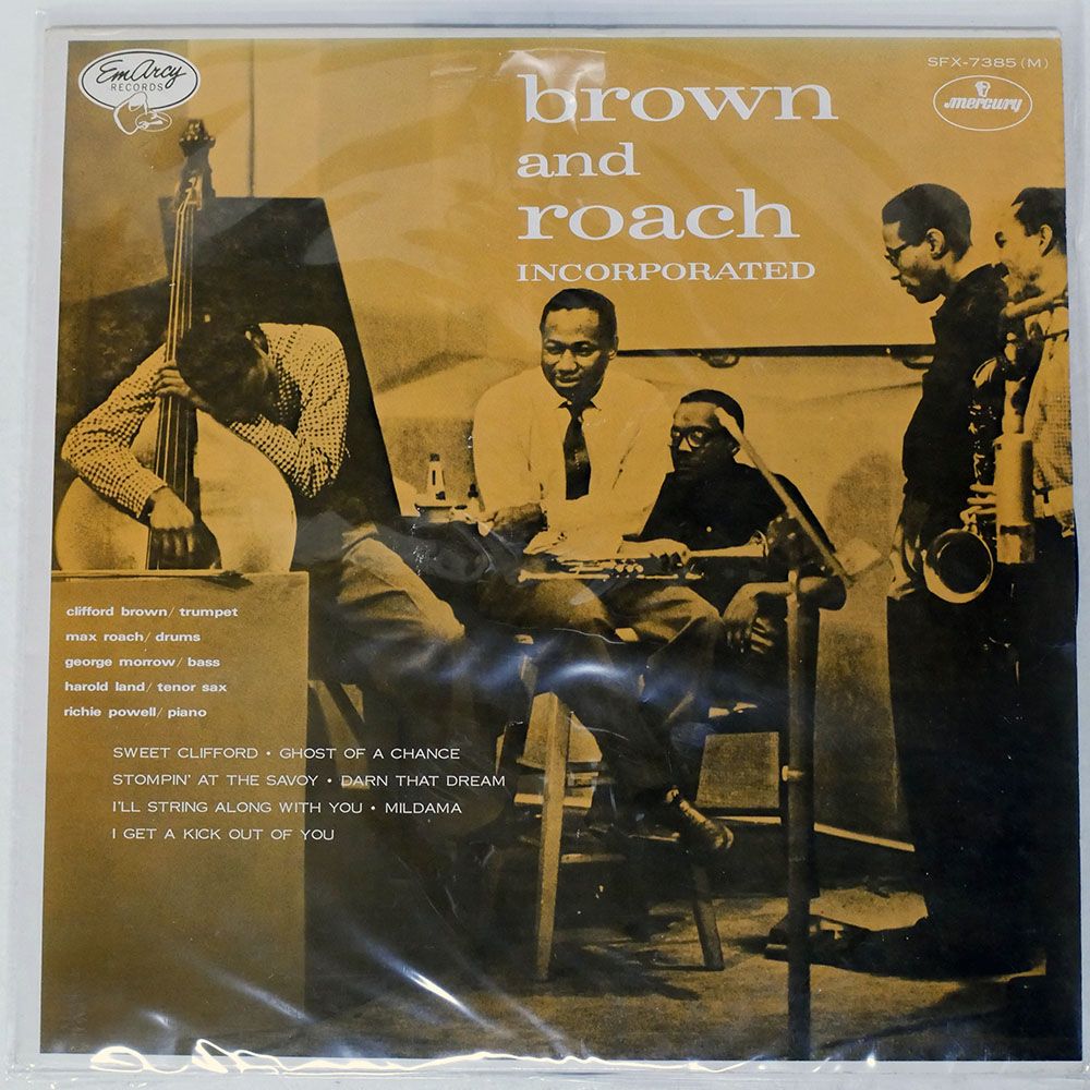 国内盤 CLIFFORD BROWN,MAX ROACH/BROWN AND ROACH, INC/MERCURY