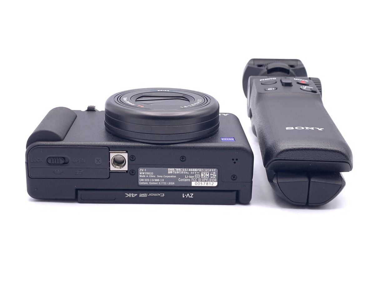 中古】 【美品】 ソニー VLOGCAM ZV-1G シューティンググリップキット