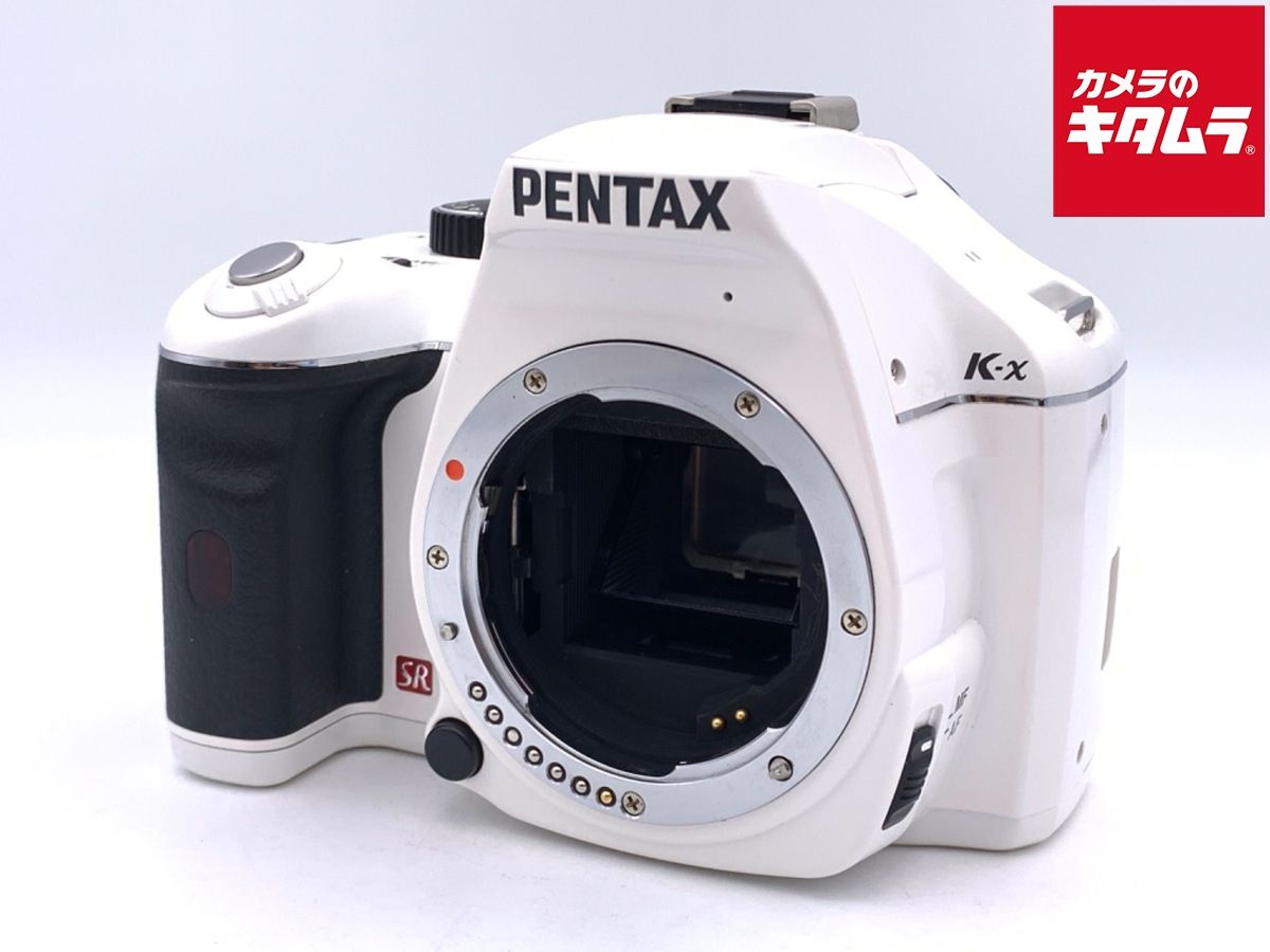 中古】 【並品】 ペンタックス K-x ボディ ホワイト - メルカリ