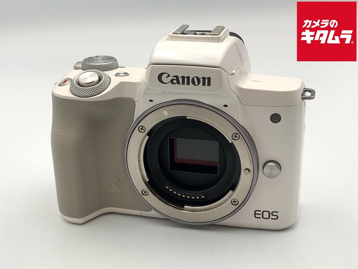 中古】 【並品】 キヤノン EOS Kiss M ボディ ホワイト - メルカリ