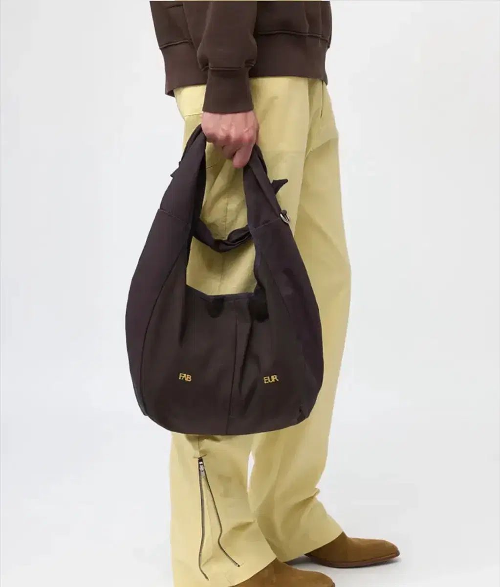 ファーバー velo バッグ チャコールブラウン クロスバック