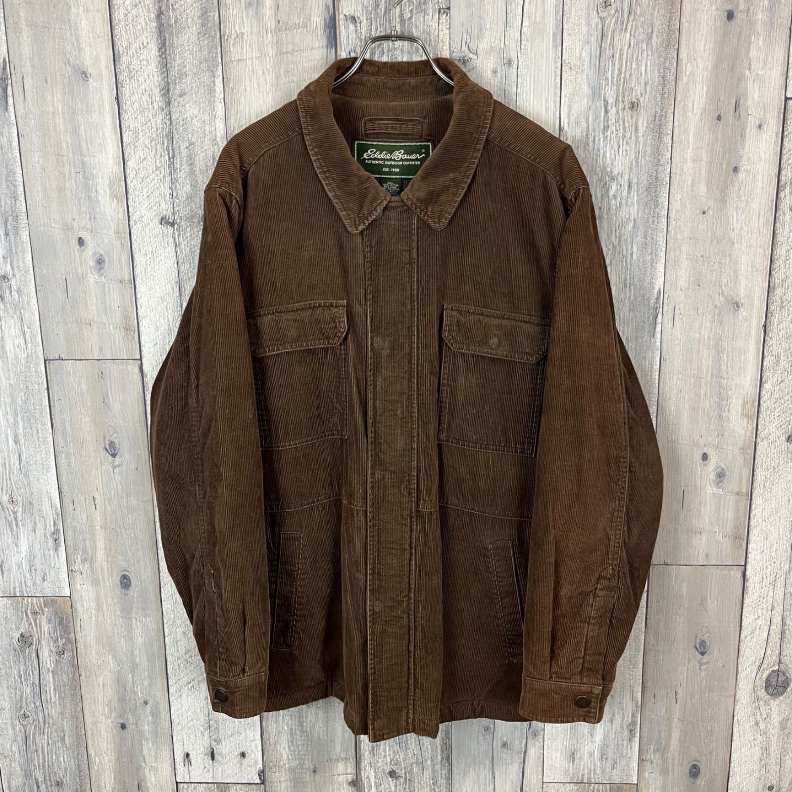 Eddie Bauer エディーバウアー 裏ボア コーデュロイ ジャケット 中綿