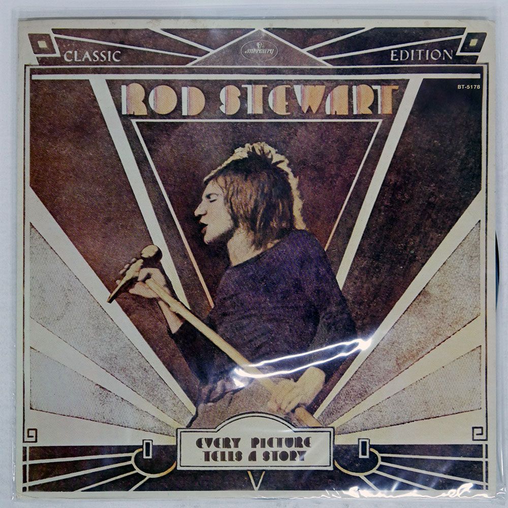国内盤 ROD STEWART/EVERY PICTURE TELLS A STORY/MERCURY BT5178 LP