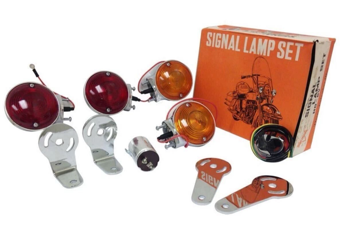 ヴィンテージ NOS ウィンカー 6 V マーカー ハーレー ショベル ナックル チョッパーサバイバーアイアンインディアン J 90 45