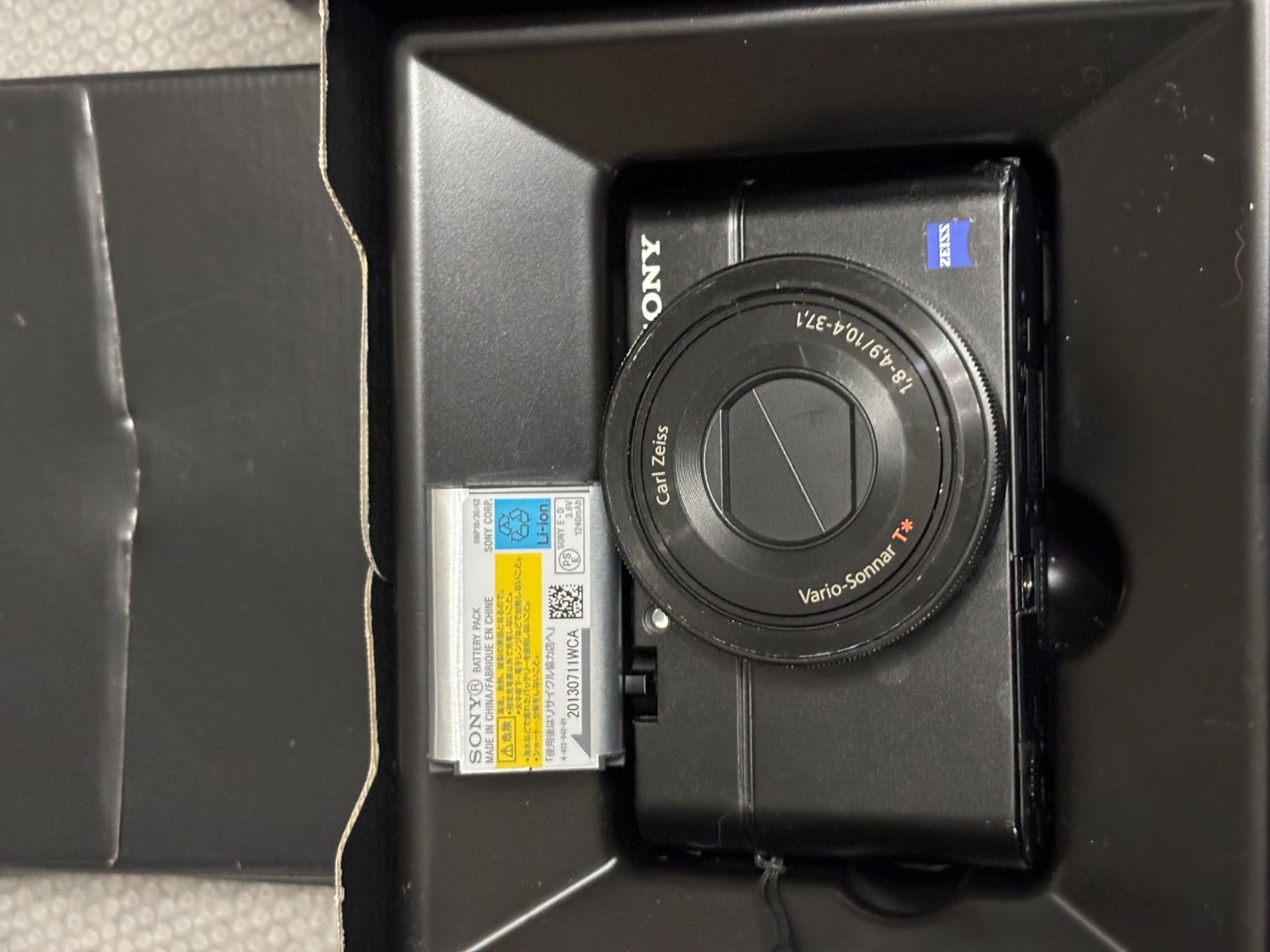 SONY Cyber shot DSC RX 100 12021