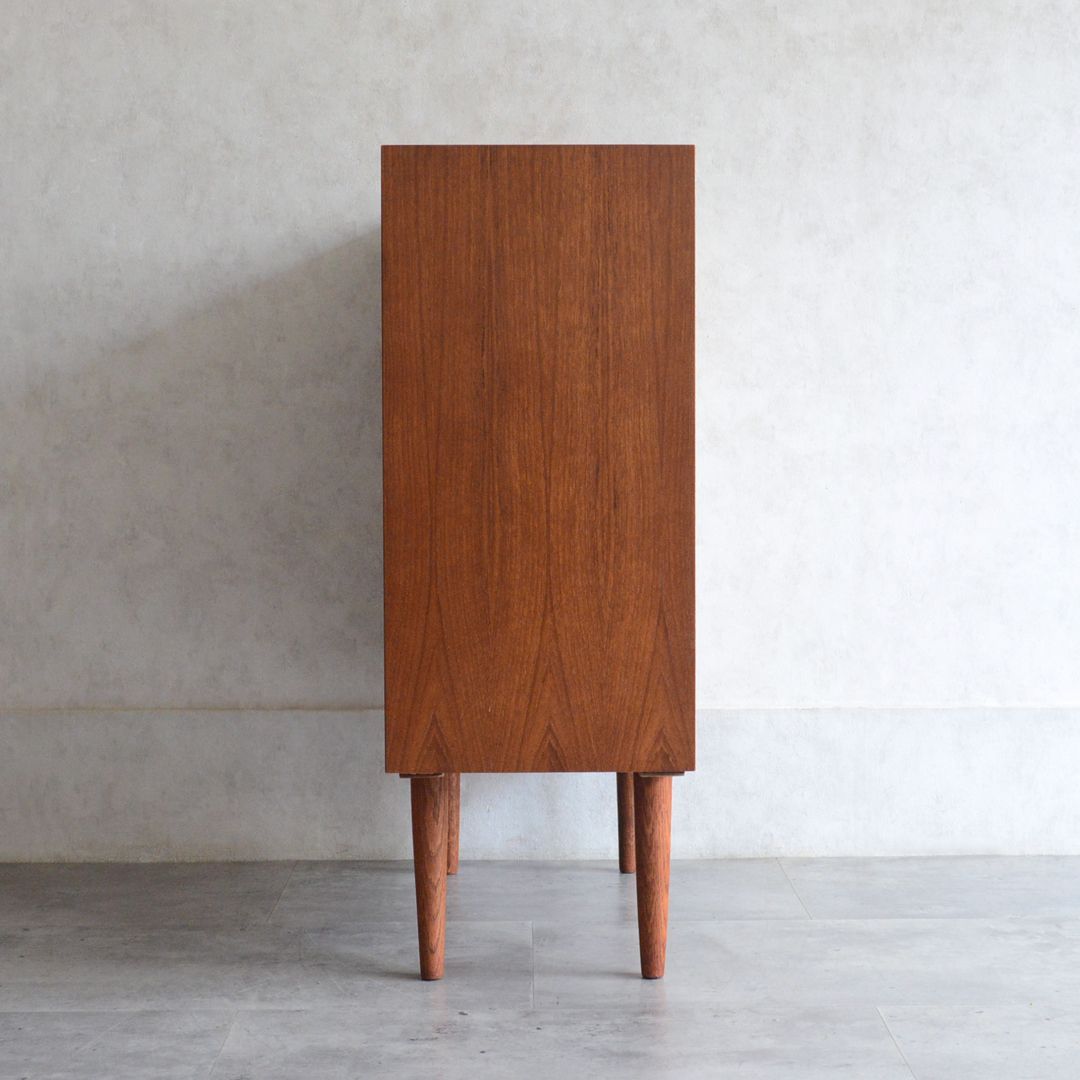 デンマーク 北欧ヴィンテージ domino Mobler チーク キャビネット 北欧