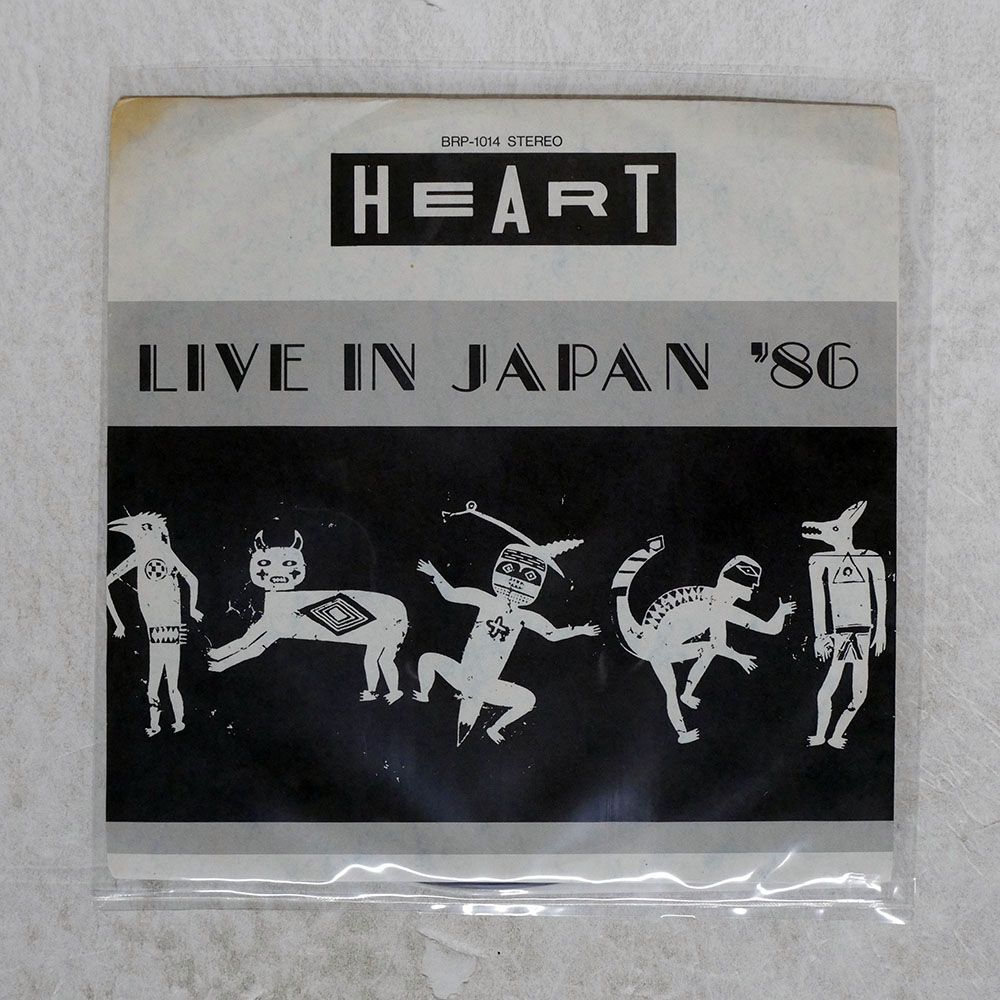 国内盤 HEART/LIVE IN JAPAN '86/CAPITAL BRP1014 7 □ - メルカリ