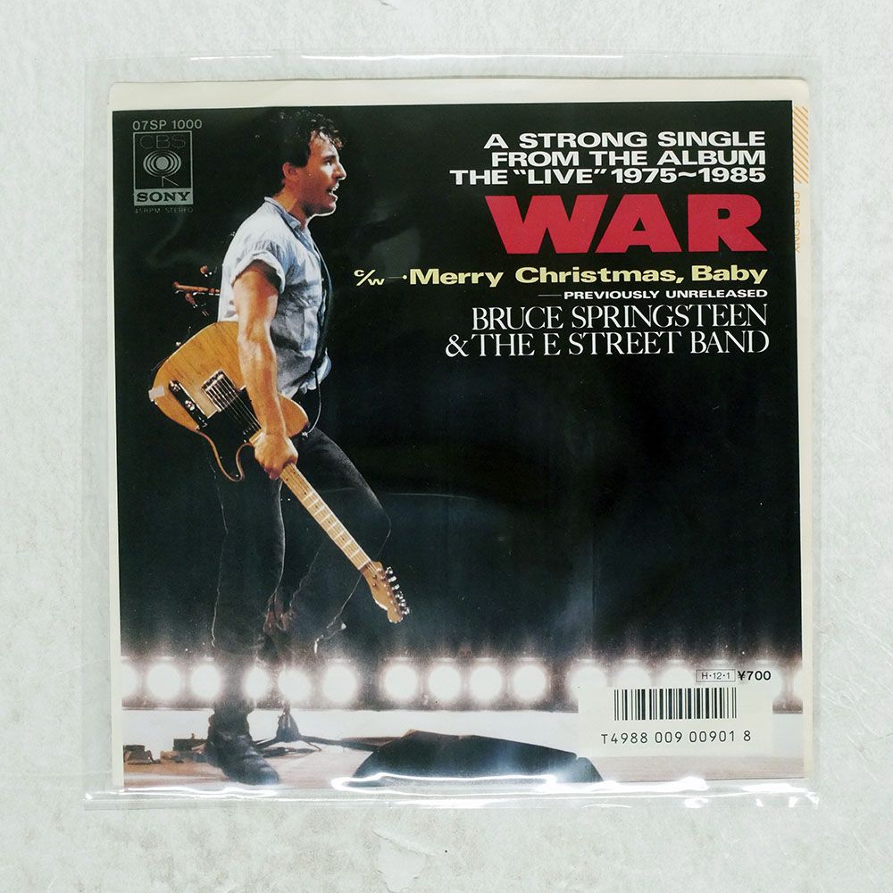 国内盤 BRUCE SPRINGSTEEN & THE E-STREET BAND/WAR/CBS/SONY 07SP1000