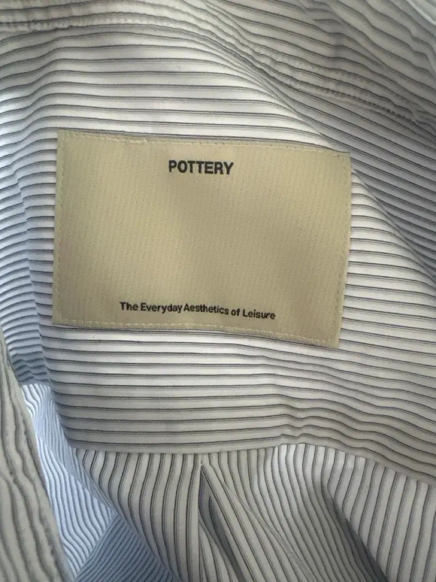 ポッタリー ストライプ シャツ 5 サイズ