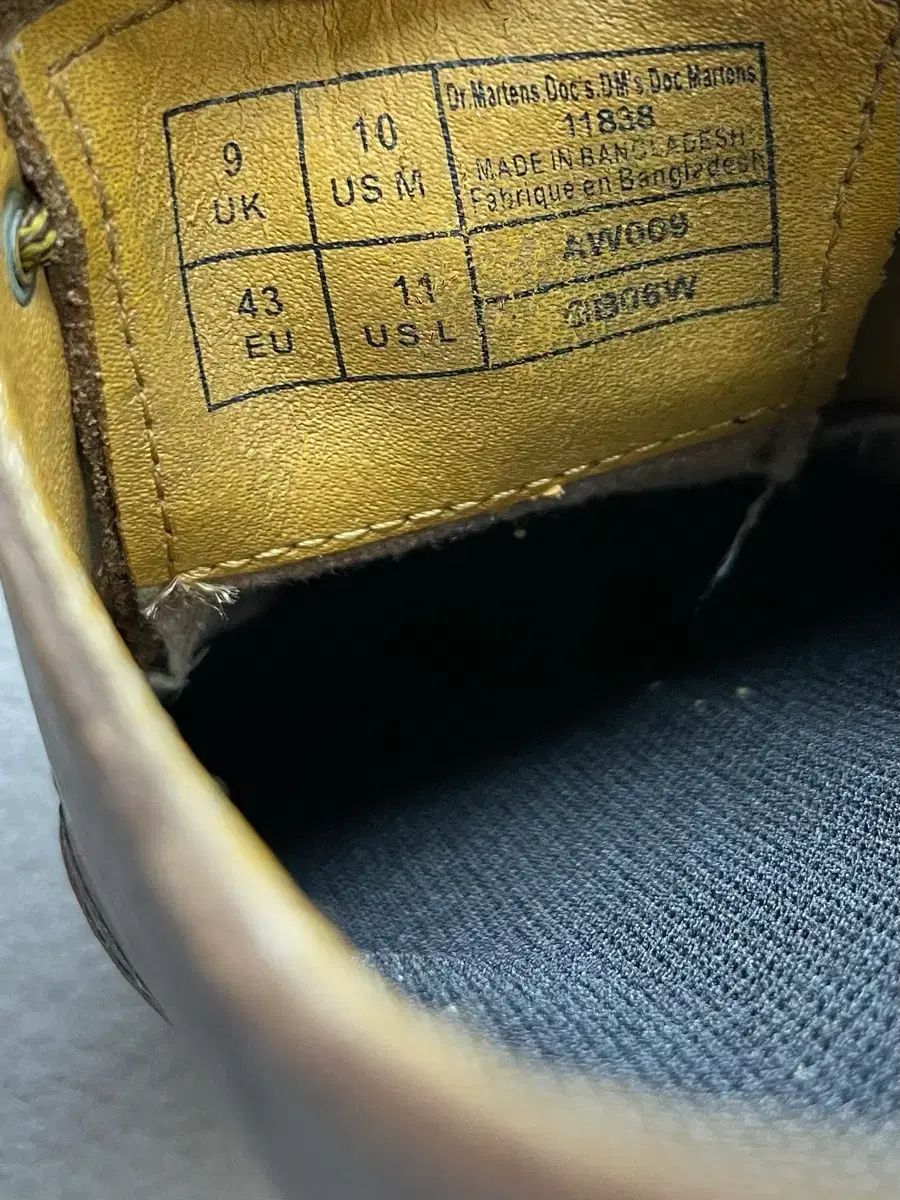  DR MARTENS ドクターマーチン 1461 11838 280 285 ローファー ブーツ 革靴