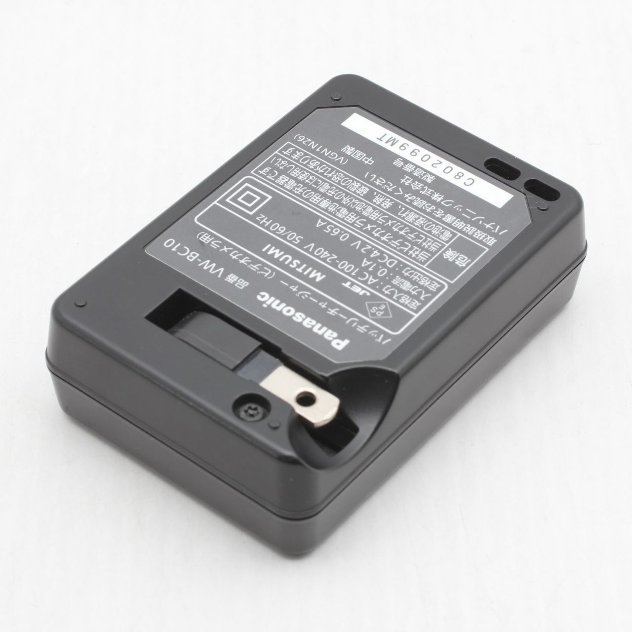 良品】パナソニック Panasonic バッテリーチャージャー VW-BC10 JS129