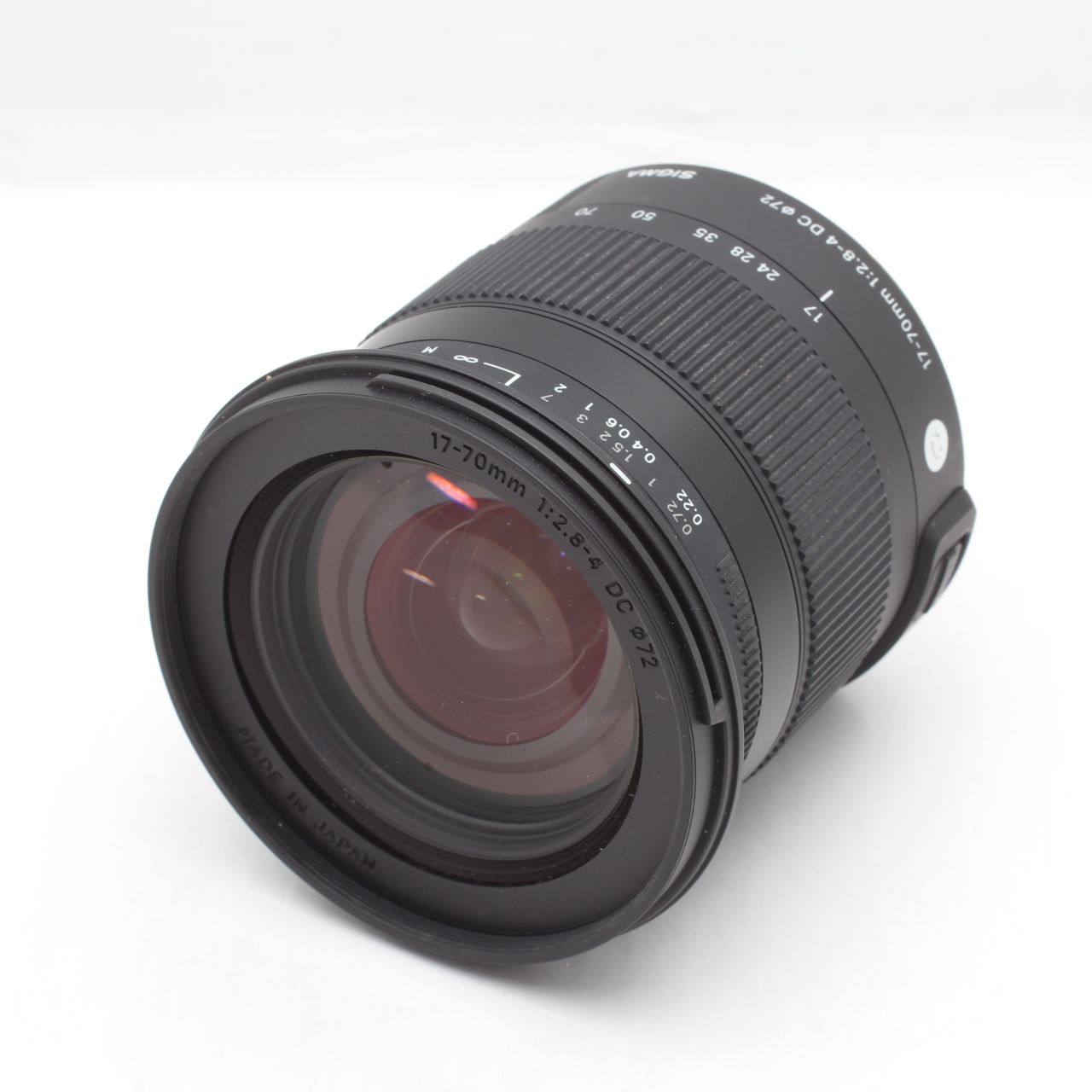 美品】SIGMA シグマ 17-70mm F2.8-4 DC MACRO OS HSM ニコン用 JS129 