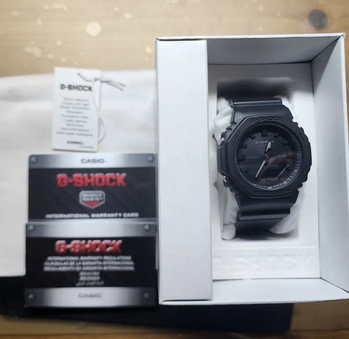10 29 1回実際に着用 G-SHOCK ジーショック 超ミニ ジアールオーク オールブラック 腕時計